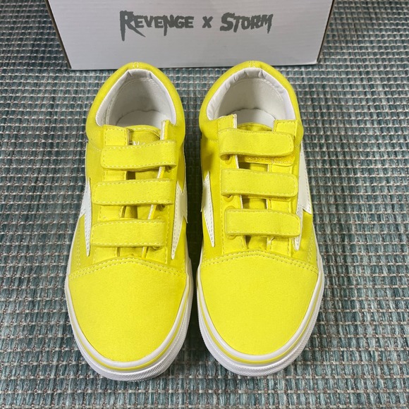 Revenge x Storm Yellow Strap Kids Sz 3Y Authentic %100 New - Picture 2 of 7